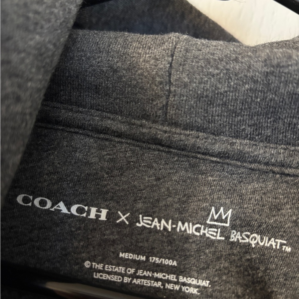 Coach Rexy Gray Hoodie with Colorful Dinosaur! 🦖 Medium - Picture 5 of 7